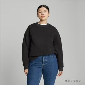 NWT Everlane Oversized Teddy Crew
